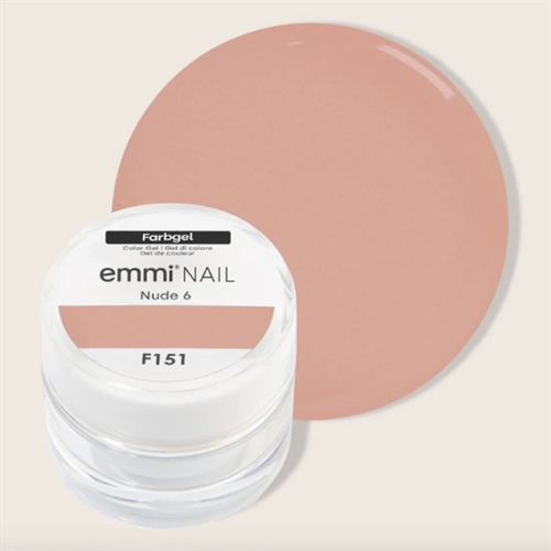 Color Gel Nude 6 - F151 *Vegan